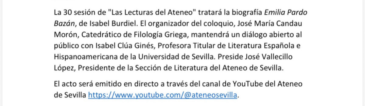 Las lecturas del Ateneo